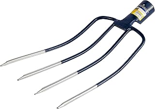 Kippen 6029X Fourche 4 dents pour jardinage et agriculture