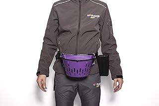 A+ ARANDANO Outil agricole de collecte de fruits rouges avec panier, panier, ceinture avec support de panier