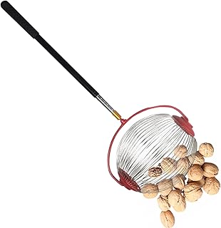 Collecteur De Noix Télescopique 46-150cm, Ramasse Fruits Au Sol, Rouleau Ramasse Glands, Réglable Et Léger Récupérateur De Noix, Cueilleur Multifonctionnel Peut Contenir Des Glands, Noixs De Hickory